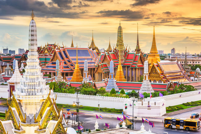 Klonger, Grand Palace og Chinatown