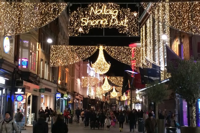 Velkommen til Irland og julestemning i Kilkenny