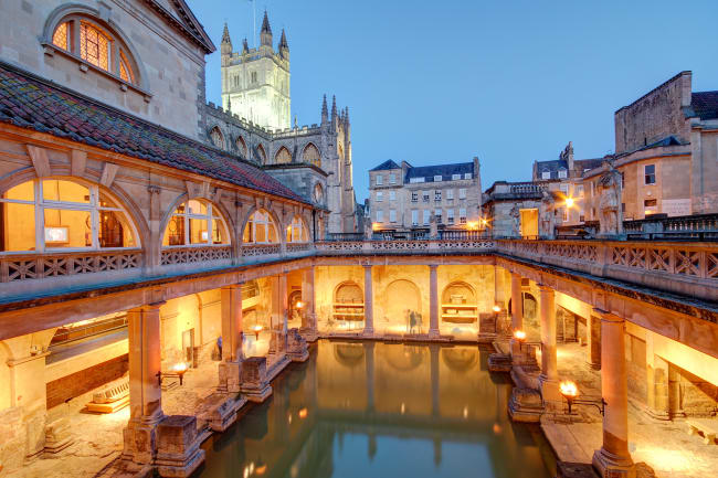 Byvandring og egen tid i eventyrlige Bath