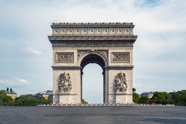 Byrundtur til Champs Elyses og Triumfbuen og meget mere