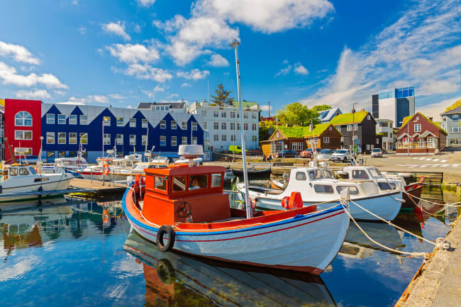 Trshavn p egen hnd eller p opdagelse med rejselederen. F'ljd om aftenen
