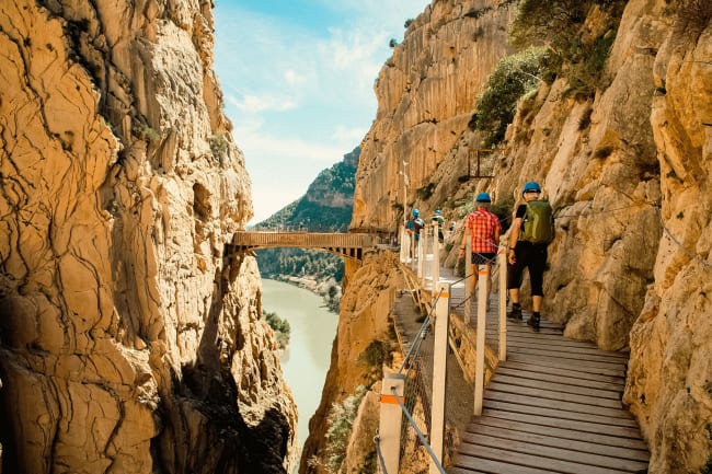 Vandretur p Caminito del Rey