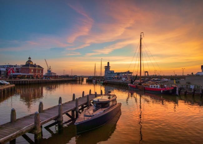 Harlingen og historien om IJsselmeer
