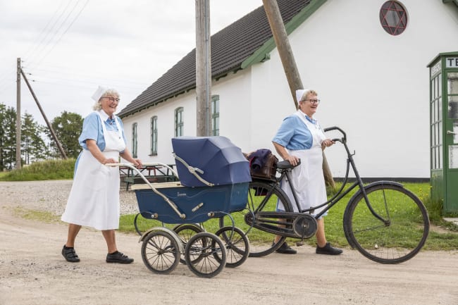 Hjemrejse med besg p Oplevelsescenter Nyvang
