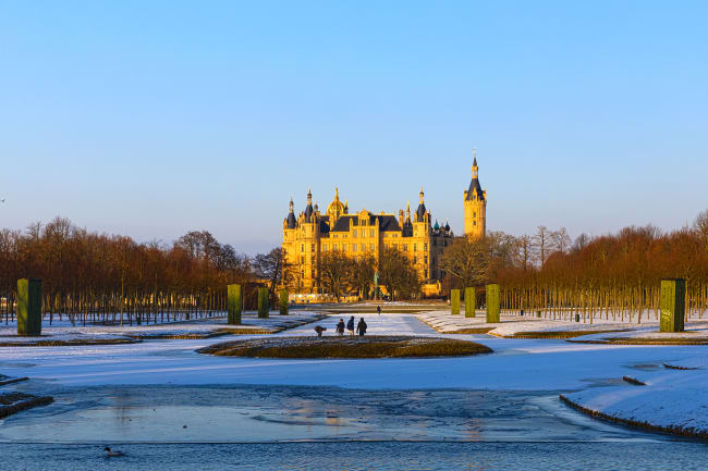 P visit i Schwerin
