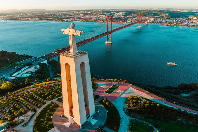 Setubal, Azeitão og Cristo Rei