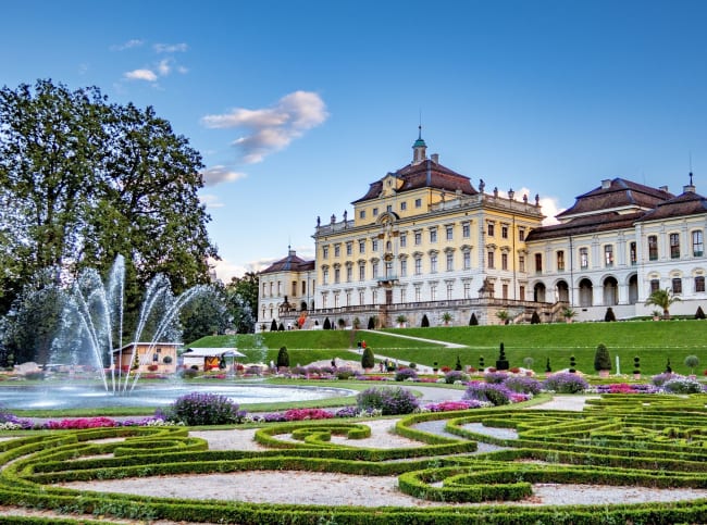 Gennem Tyskland til Ludwigsburg og Stuttgart