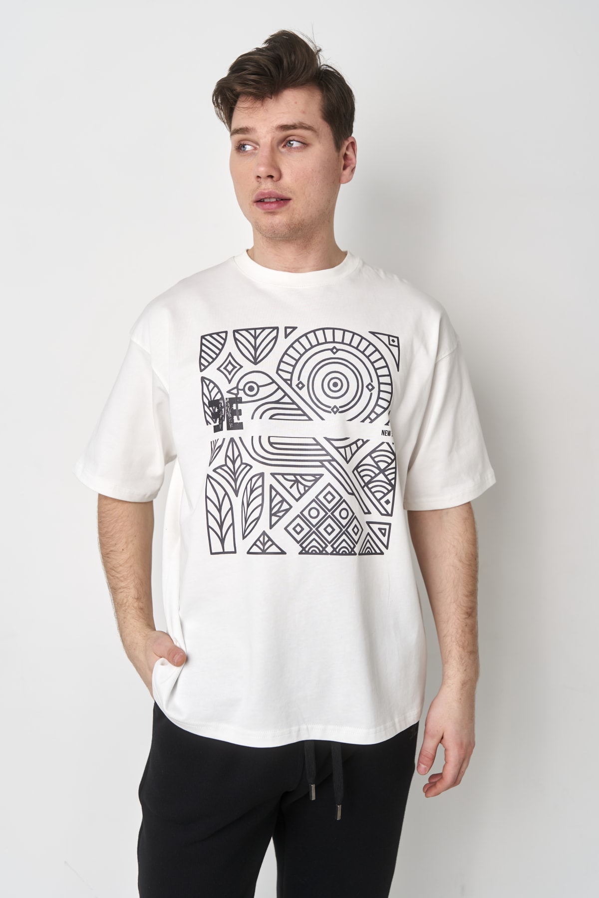 Футболка oversize «Ornament»