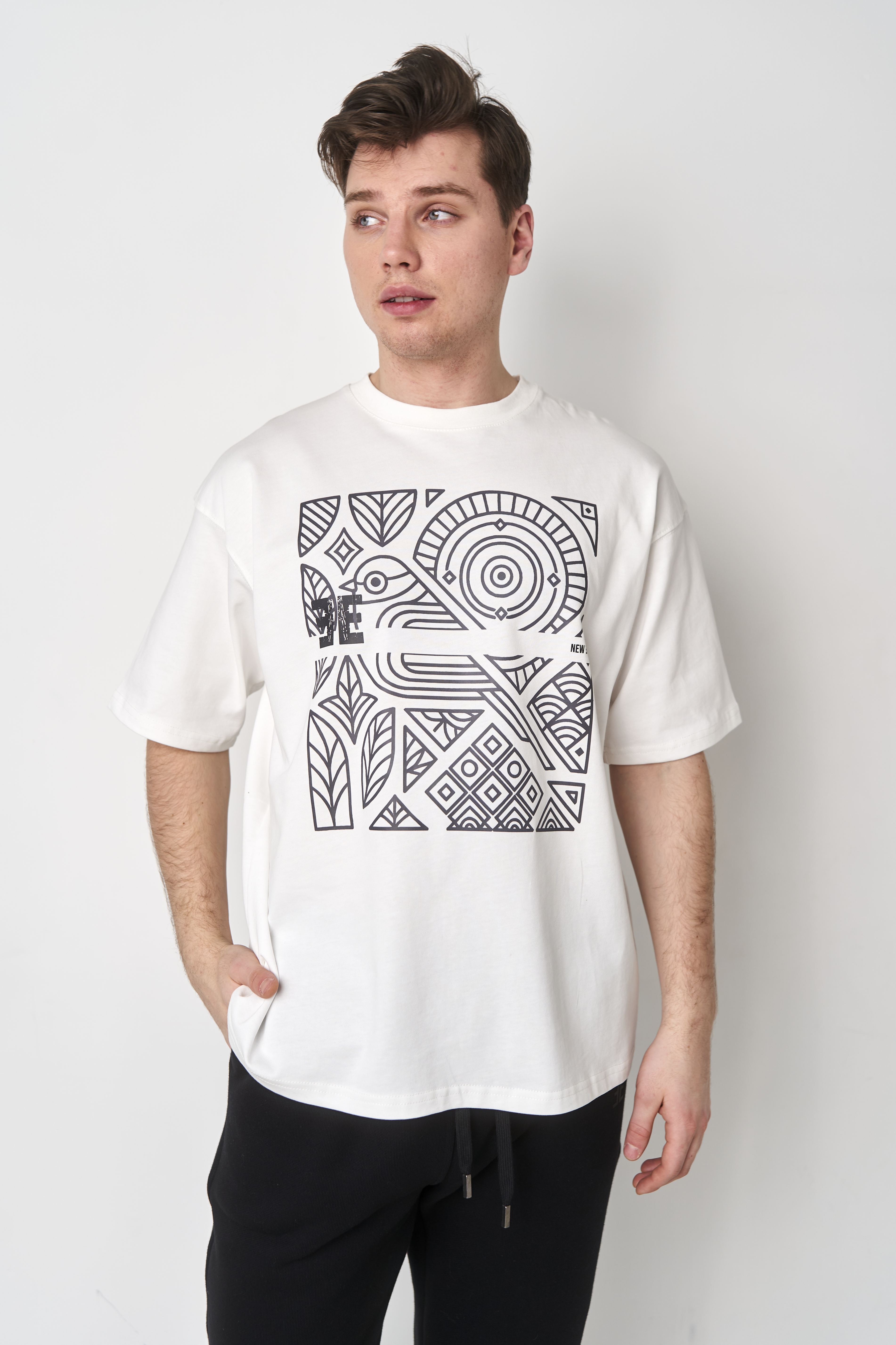 Футболка oversize «Ornament»
