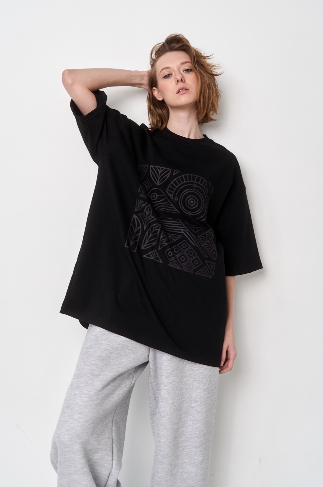 Футболка oversize «Ornament»