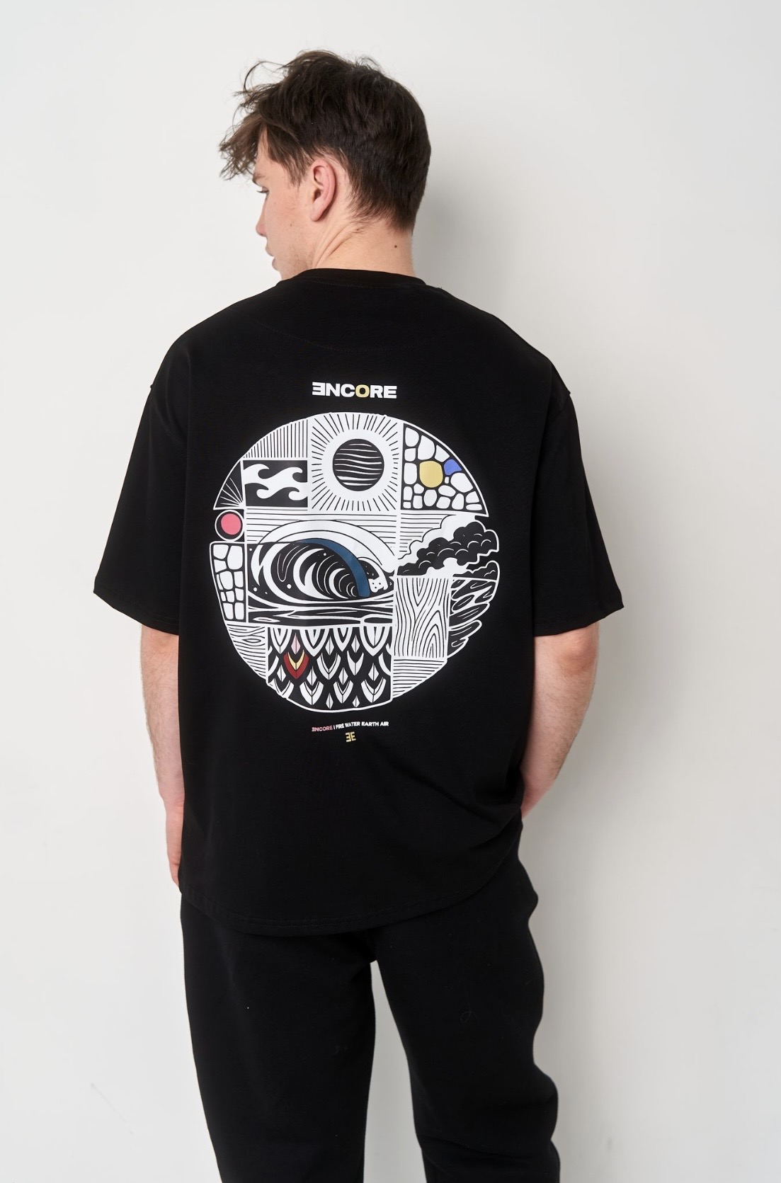 Футболка oversize «Four Forces»