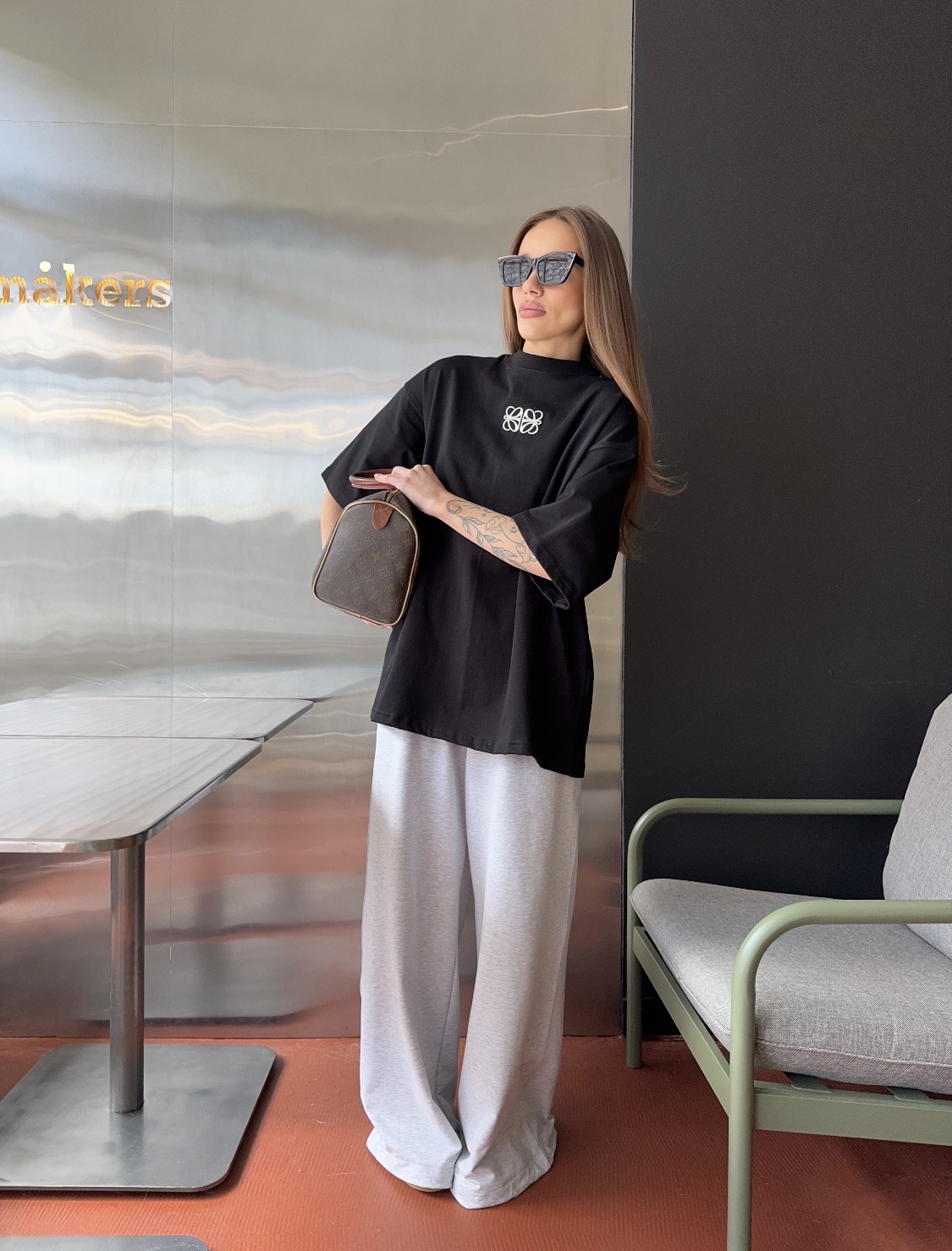 Футболка oversize «Monogram»