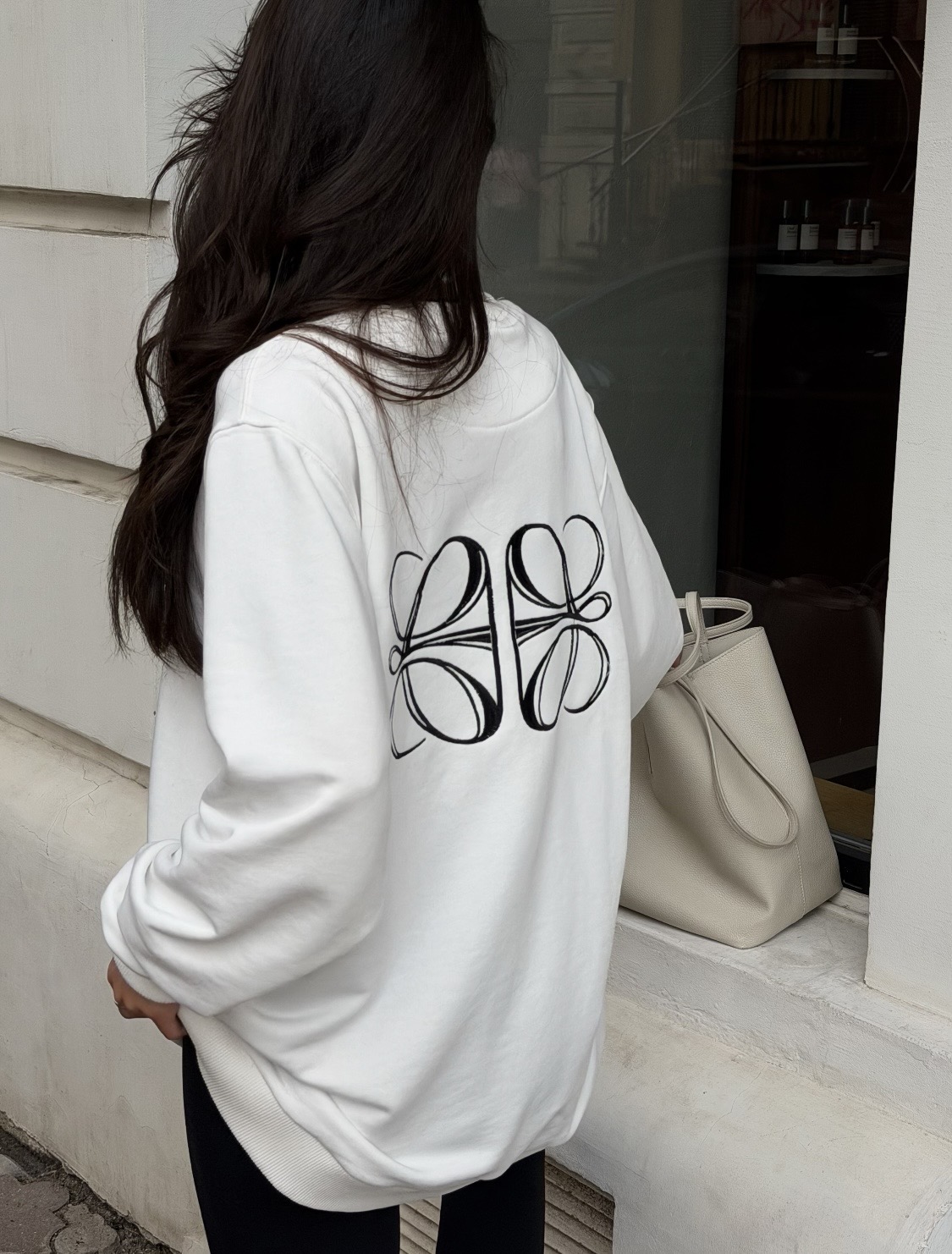 Лонгслів з вишивкою Monogram