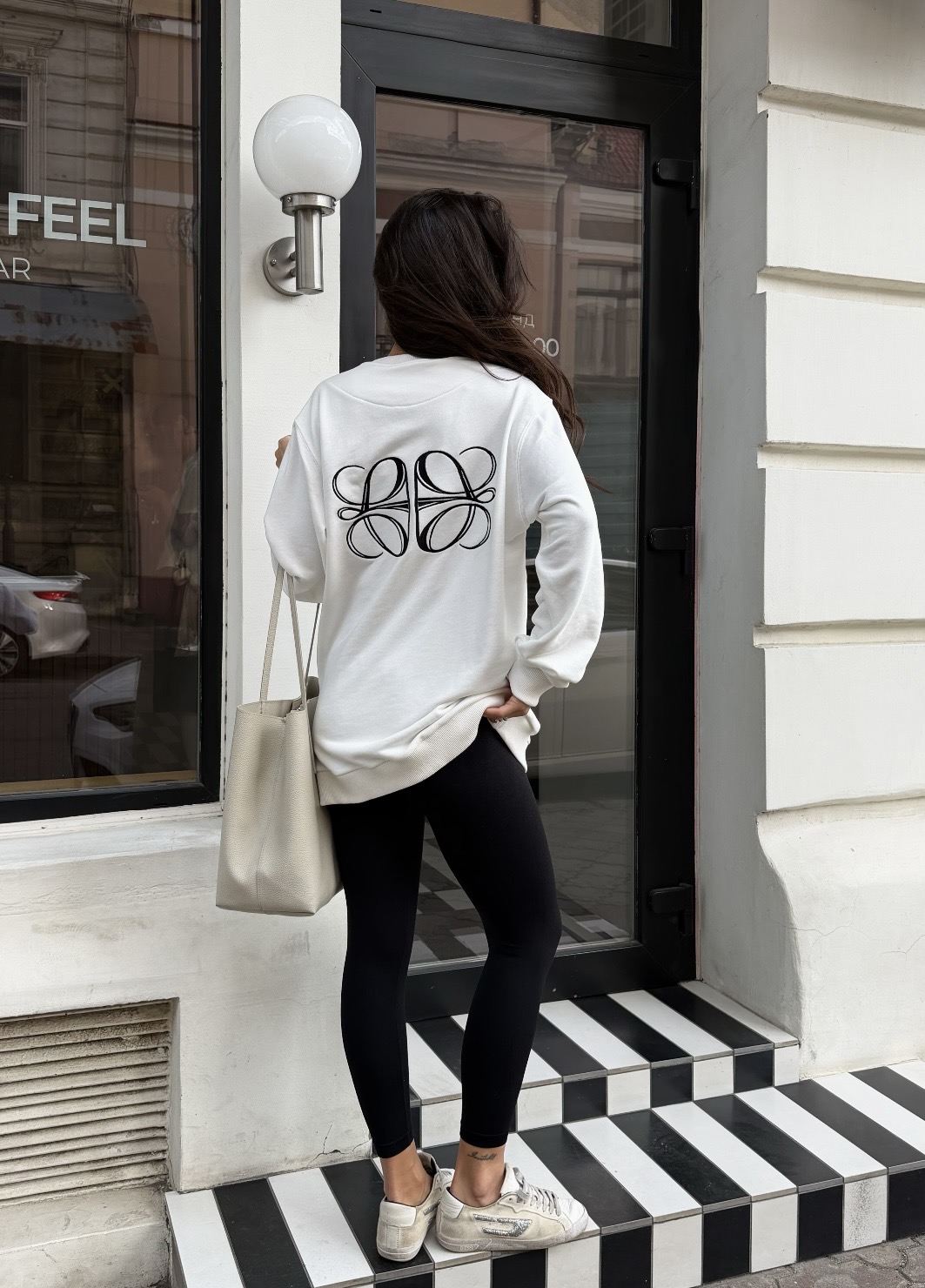 Лонгслів з вишивкою Monogram