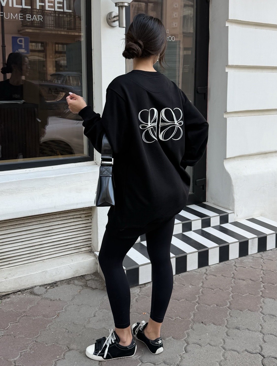 Лонгслів з вишивкою Monogram