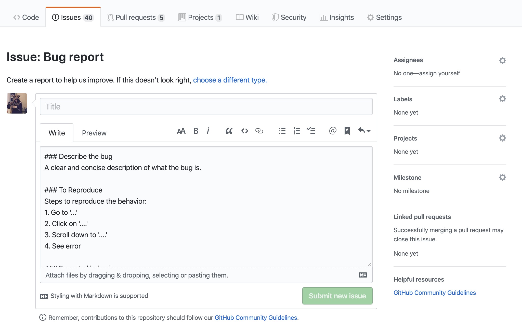 How to set up GitHub/GitLab issue and PR templates Giulia Chiola