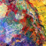 Photo of a vibrant piece of art by USGS on Unsplash