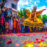 Photo of a cultural festival by Nandu Menon on Unsplash