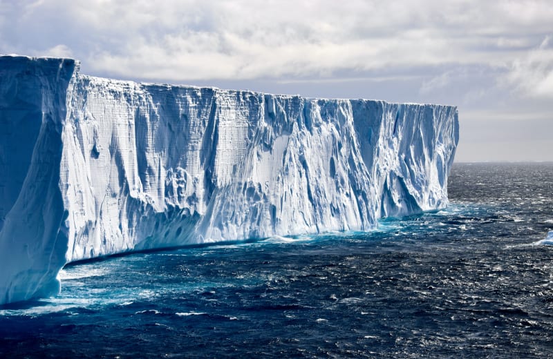 Photo of a Tabular Iceberg in Antarctica by 66 north on Unsplash