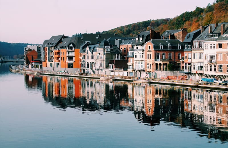 A photo of buildings in Dinant, Belgium by Alex Vasey on Unsplash