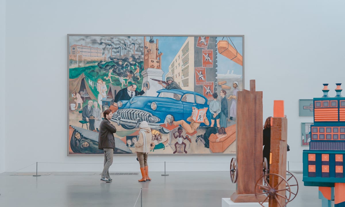Photo of a museum artwork by Toa Heftiba on Unsplash