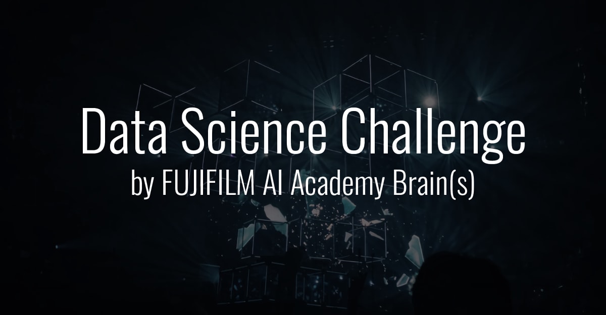 Data Science Challenge by FUJIFILM AI Academy Brain(s)