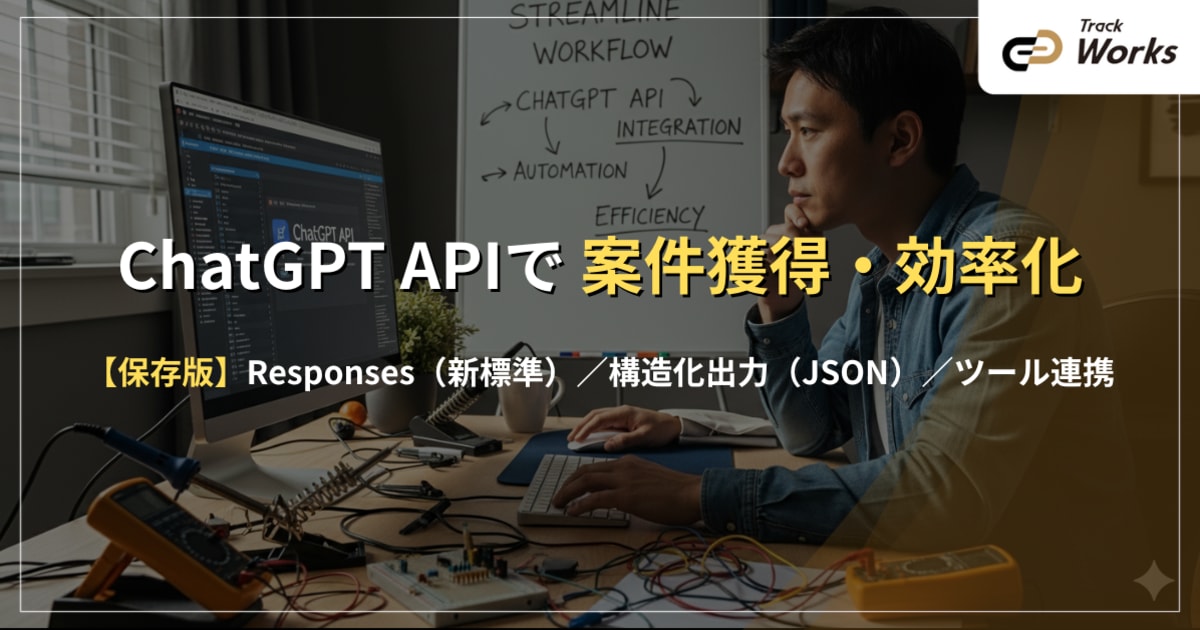 フリーランスエンジニア必見！ChatGPT APIで案件獲得・効率化