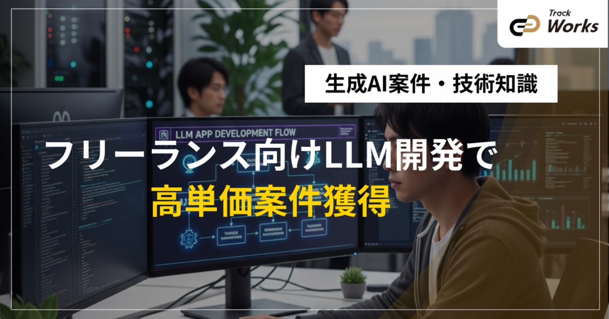 フリーランス向けLLMアプリ開発フロー|高単価案件獲得ガイド