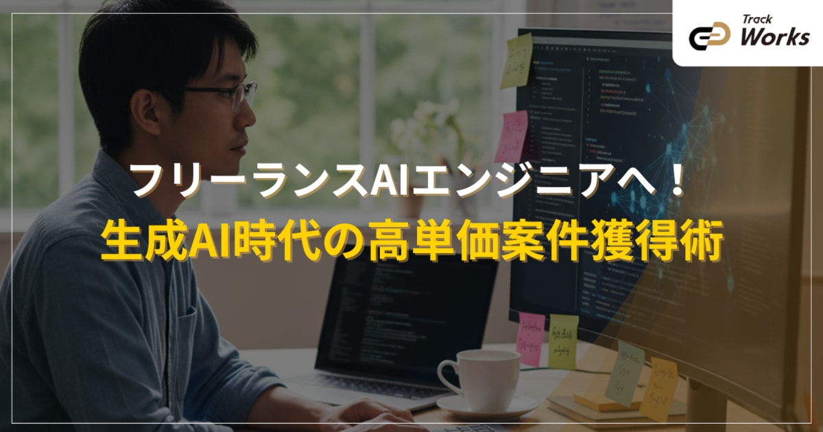 AIエンジニア 勉強ロードマップと高単価フリーランス案件獲得術