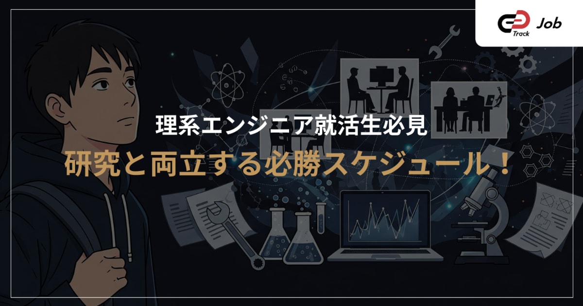 【27・28卒向け】理系学生の就活はいつから？研究と両立する必勝スケジュールをタイプ別に徹底解説！