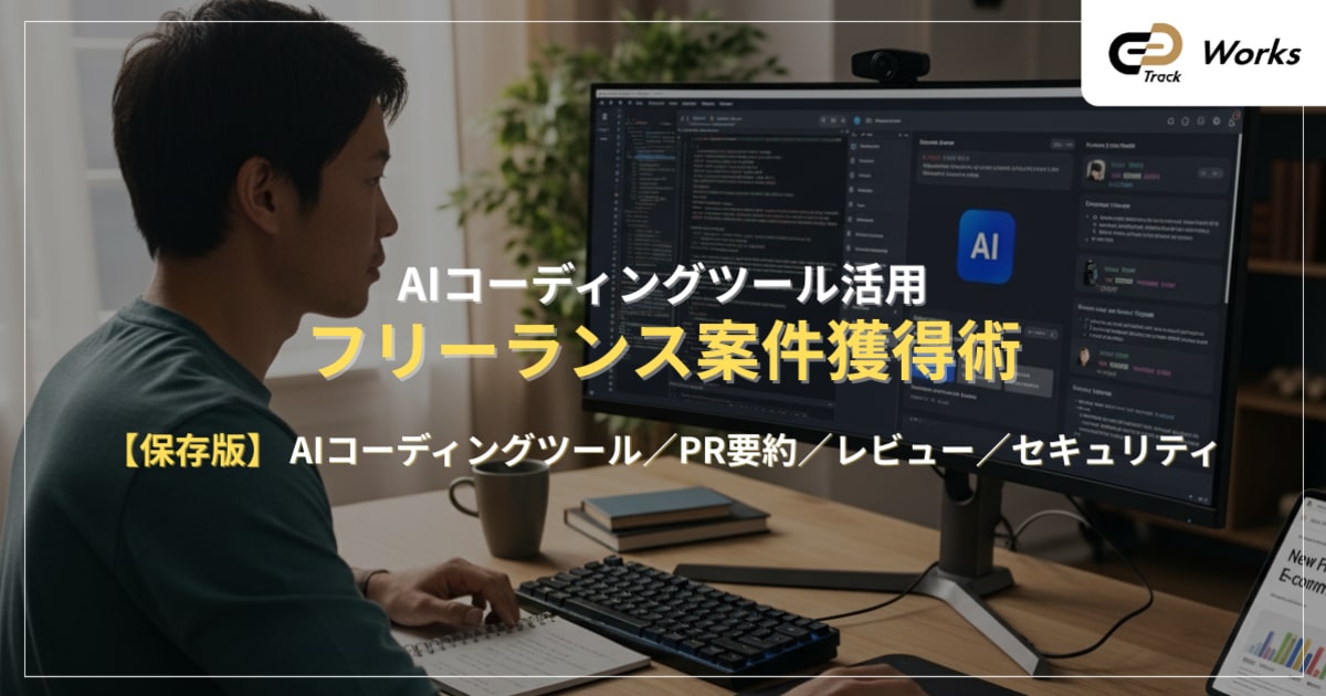 AIコーディングツールでフリーランス案件獲得｜効率化と市場価値を高める活用術 