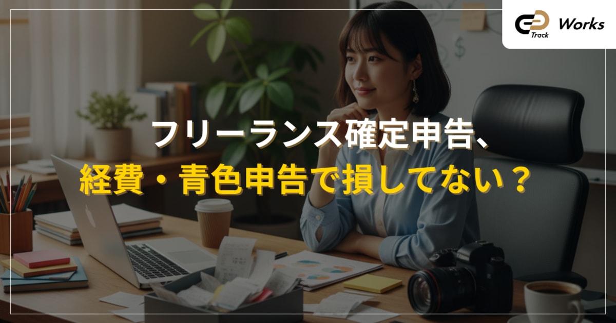 フリーランス確定申告、経費・青色申告で損してない?