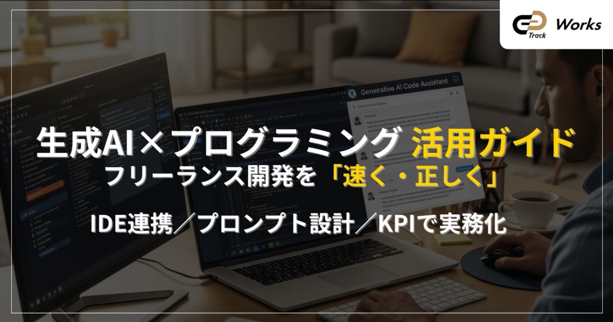 生成AIをプログラミングに活用！フリーランスエンジニアの市場価値を高める実践ガイド