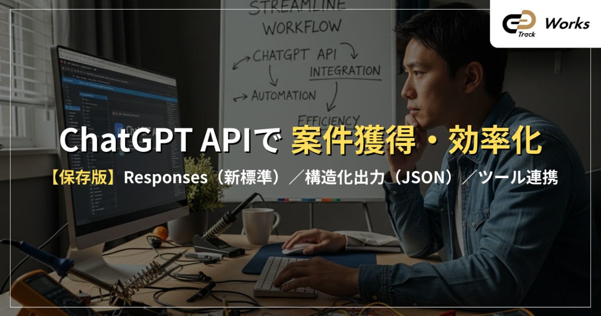 ChatGPT API活用方法｜フリーランスエンジニアの案件獲得・効率化ガイド
