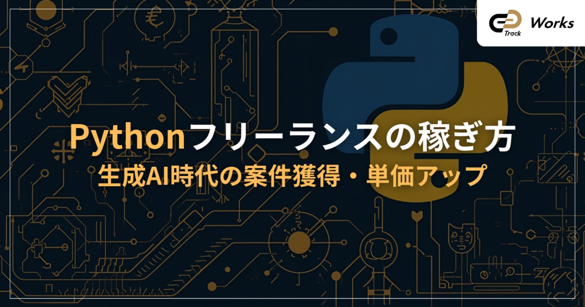 Pythonフリーランスの稼ぎ方|生成AI時代の案件獲得・単価アップ完全ガイド