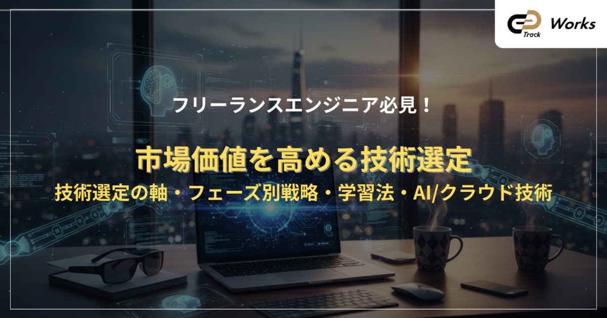 フリーランスエンジニアの市場価値を高める技術選定