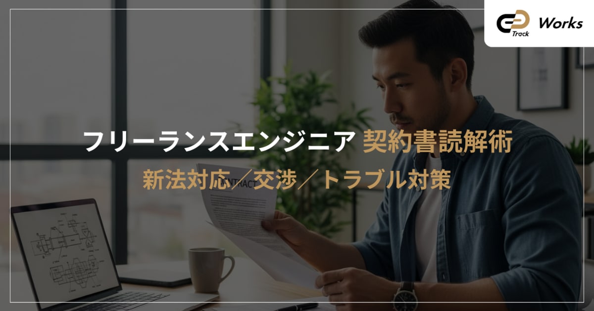 フリーランスエンジニアの業務委託契約書ガイド｜雛形・注意点・新法対応を完全解説　