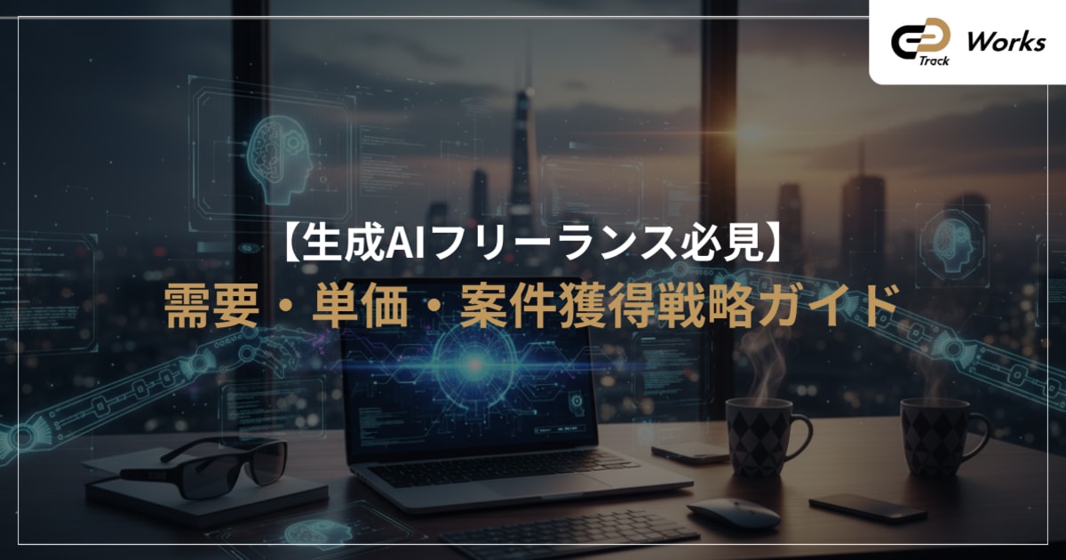 生成AIフリーランスの需要・単価・案件獲得戦略ガイド
