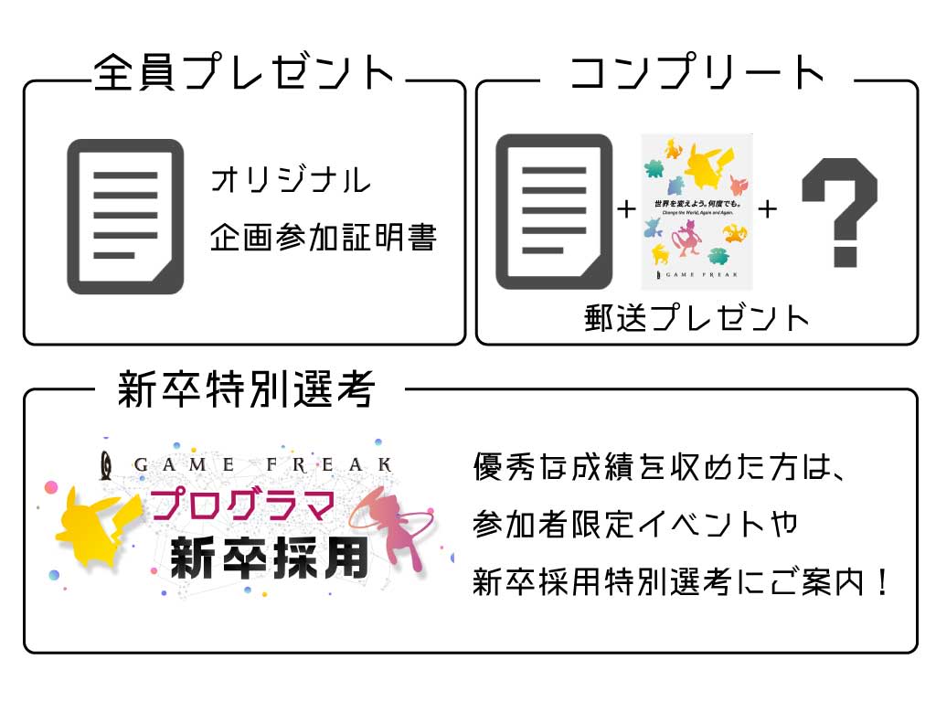 全学年対象 ゲームフリーク プログラミングチャレンジ総集編 ピカチュウのお手伝いアンコール Track Job