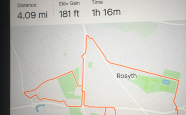 100 mile Step Challenge Isabel