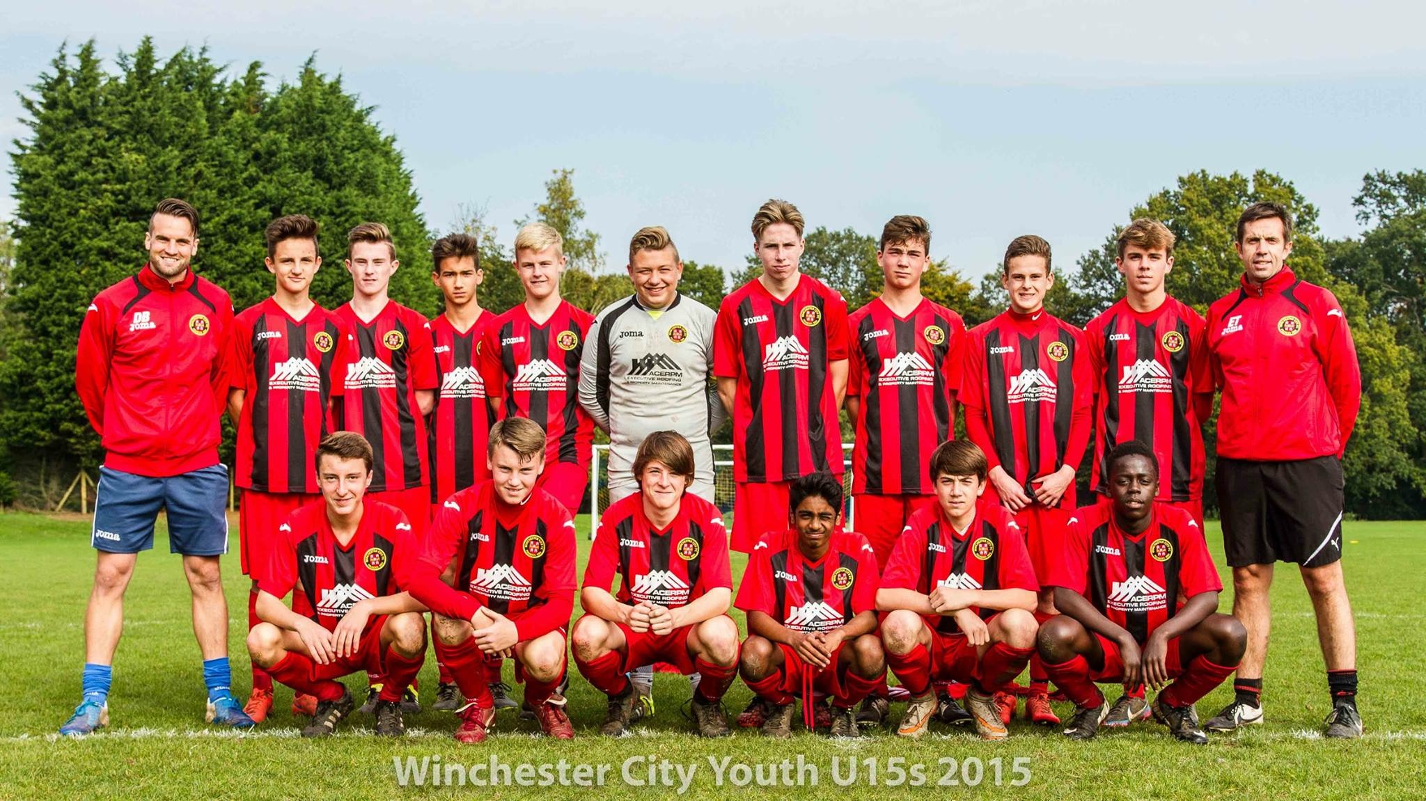 Winchester City U15 FC Online Social Fundraising Donation Platform