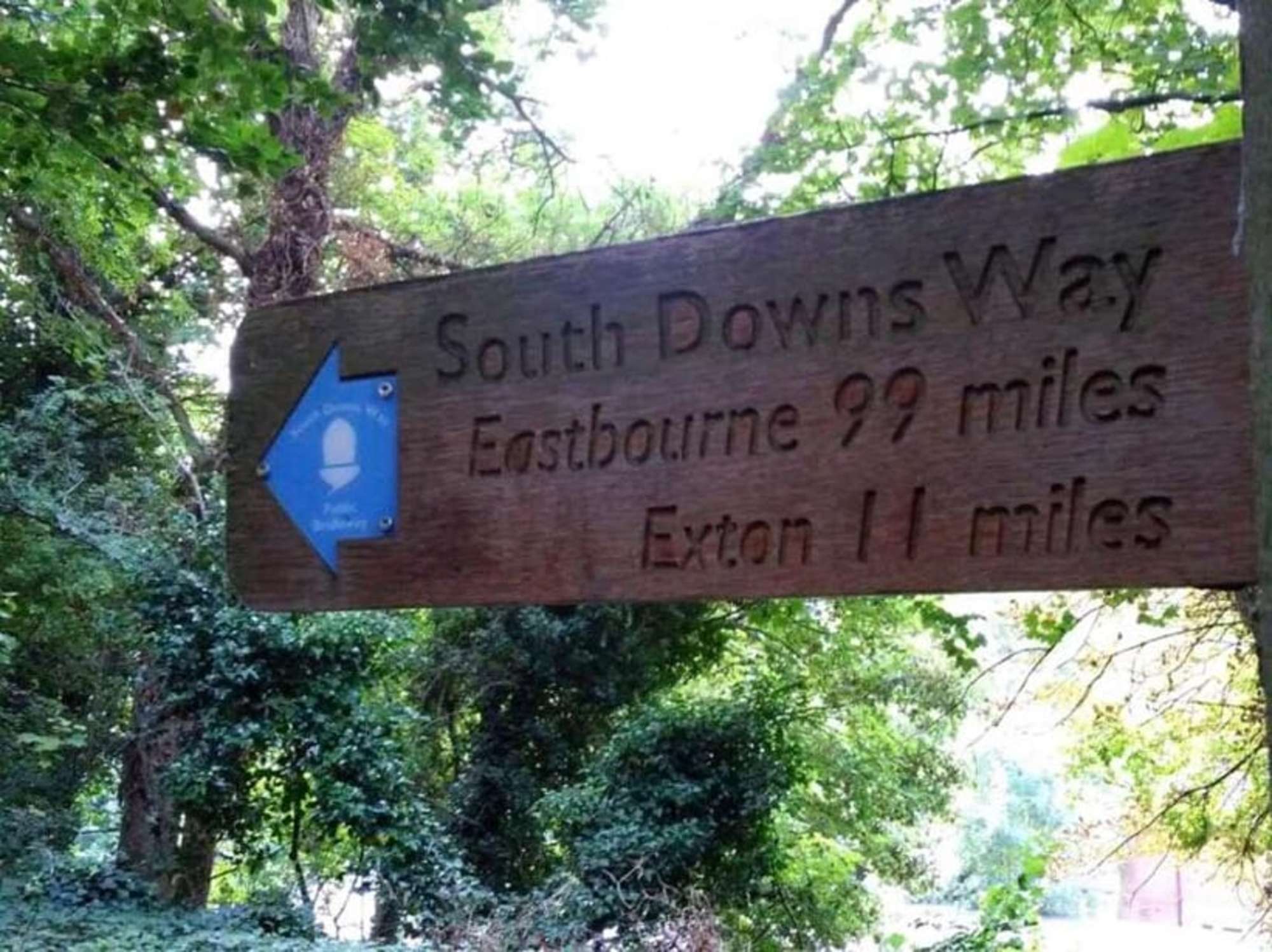 can you cycle the south downs way