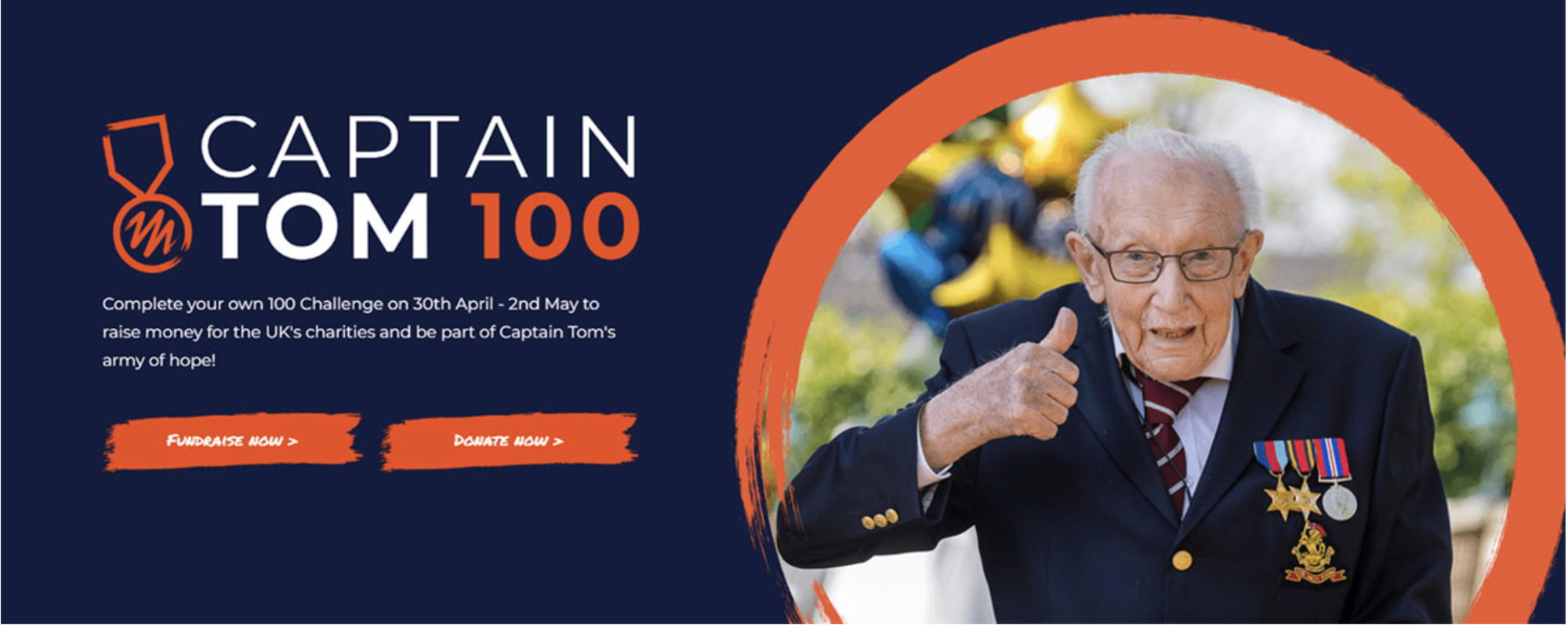 captain tom 100 t shirt