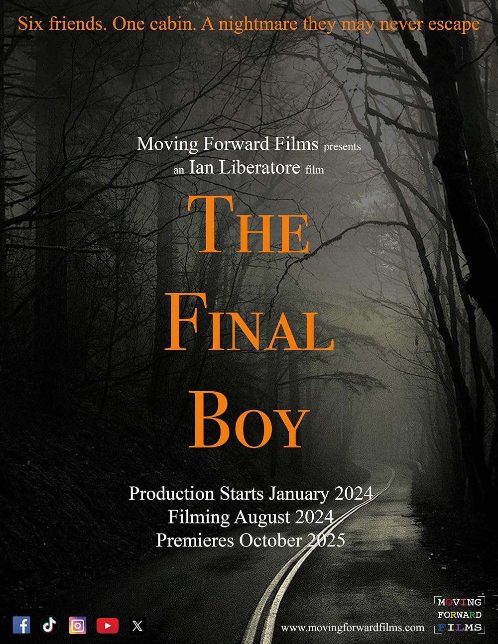 The Final Boy (2025) Horror Movie Poster
