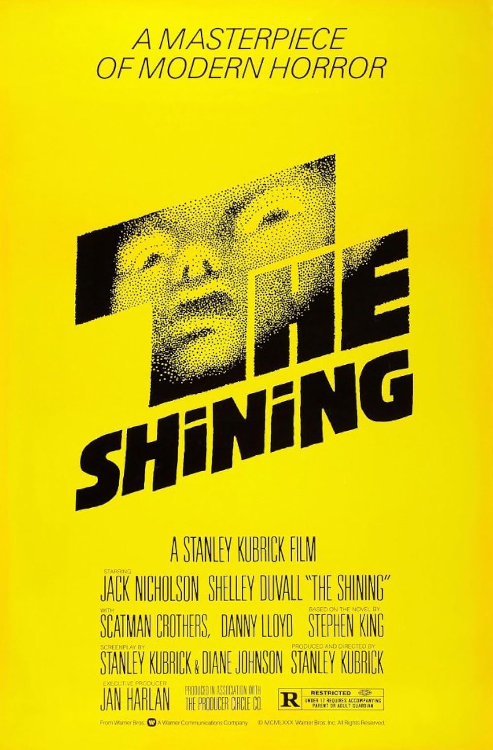 The Shining (1980) Horror Movie Poster