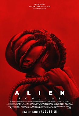 Alien: Romulus (2024) Horror Movie Poster