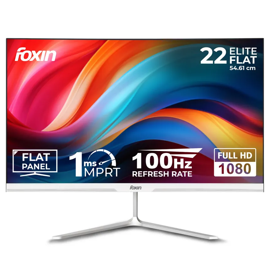FOXIN 22'' IPS FHD LED MONITOR ELITE FM4010-WHITE