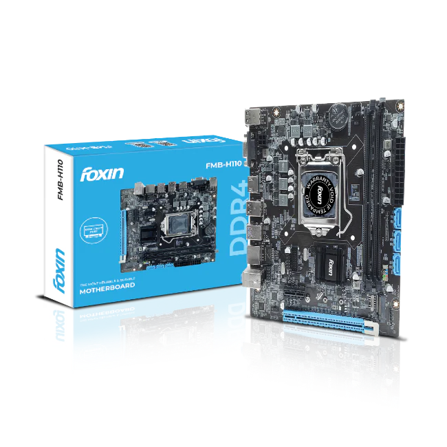 FOXIN DESKTOP MOTHER BOARD FMB-H110 (DDR4) NVME
