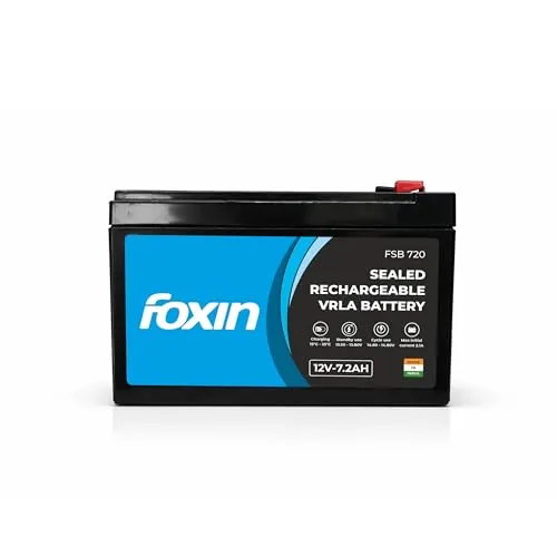 FOXIN UPS BATTERY 7.2AH/12V SMF FSB720