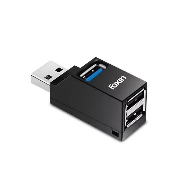 FOXIN 3 PORT USB 3.0 HUB FUH 003 (USB 3.0X1,2.0X2)